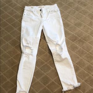 White jeans